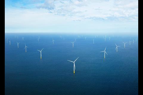 Ørsted has installed 1.4GW of wind power in the German North Sea and has a further 1.2GW planned. (credit: Ørsted)